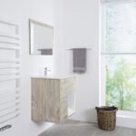 Wall Hang Open Shelf Vanity